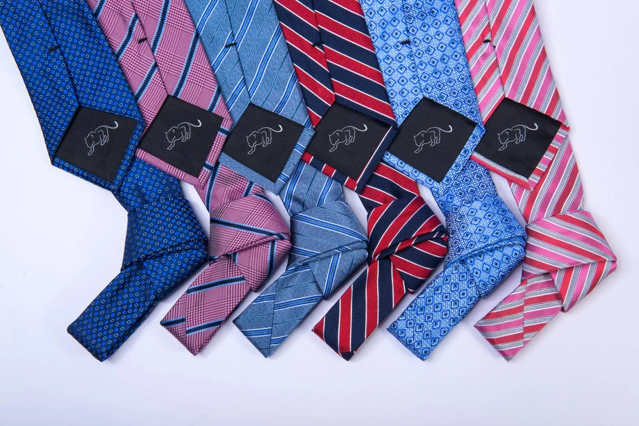 Three Ties, Pocket Squares And Lapel Flowers Starter Kit - Image 15