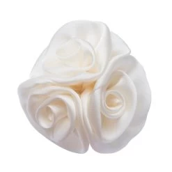 Camden White Lapel Flower