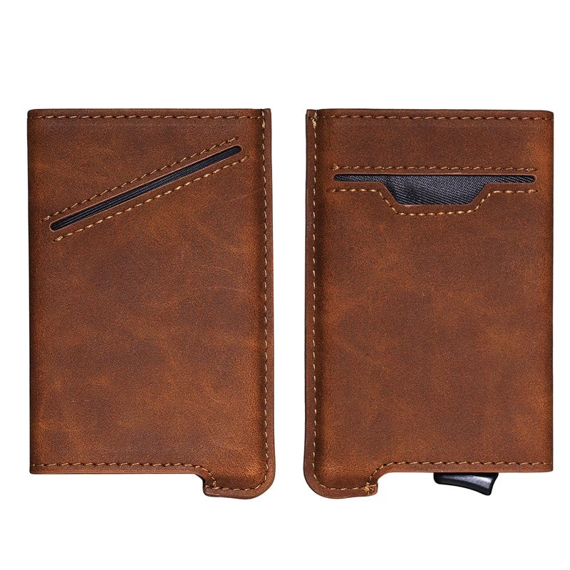 Madison Coffee Slim Wallet - Image 3