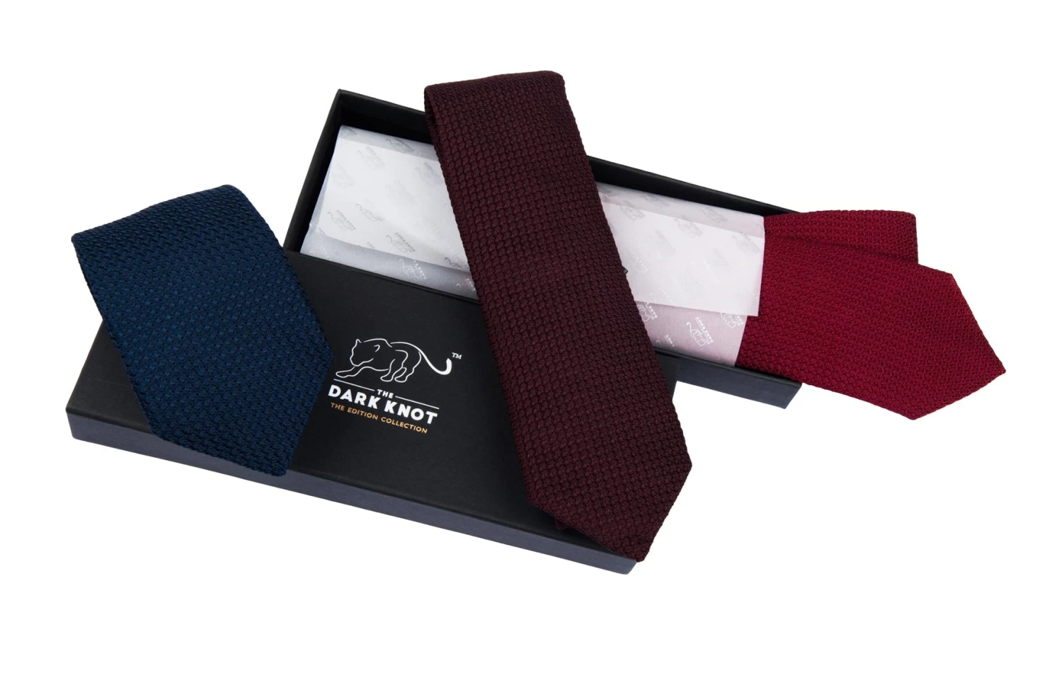 Domaso Grenadine Brown Silk Tie - Image 9