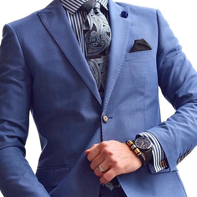 Covina Black Leather Silver & Gold Bracelet - Image 5