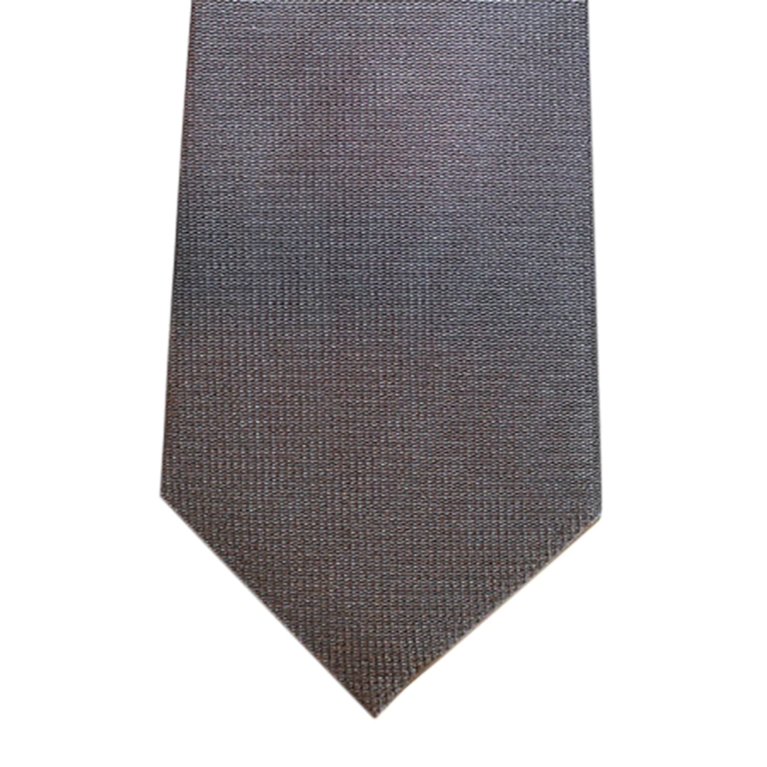 Deerfield Grey Silk Tie - Image 3