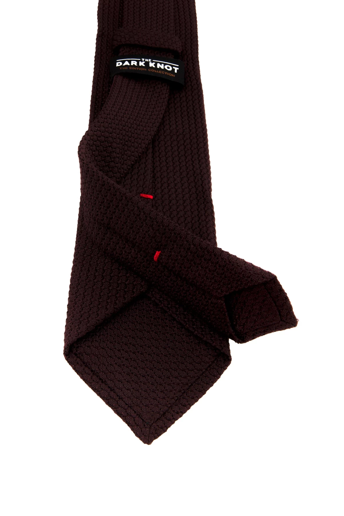 Domaso Grenadine Brown Silk Tie - Image 3