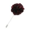 Lake Placid Lapel Flower, Red / Black