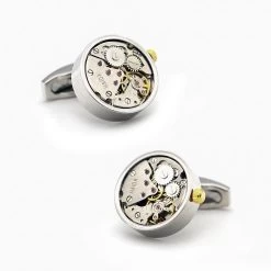 Sanford Watch Stainless Steel Cufflinks
