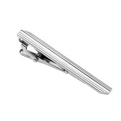 Suffolk Silver Stainless Steel Tie Bar