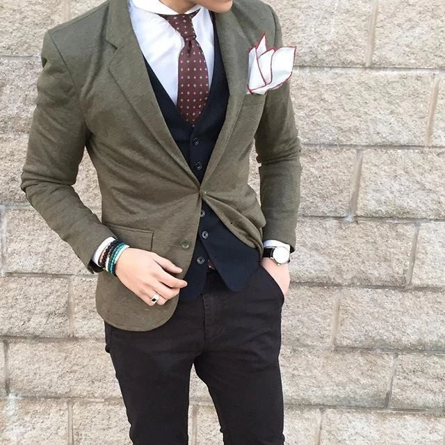 Tuxedo White Linen Pocket Square - Image 4