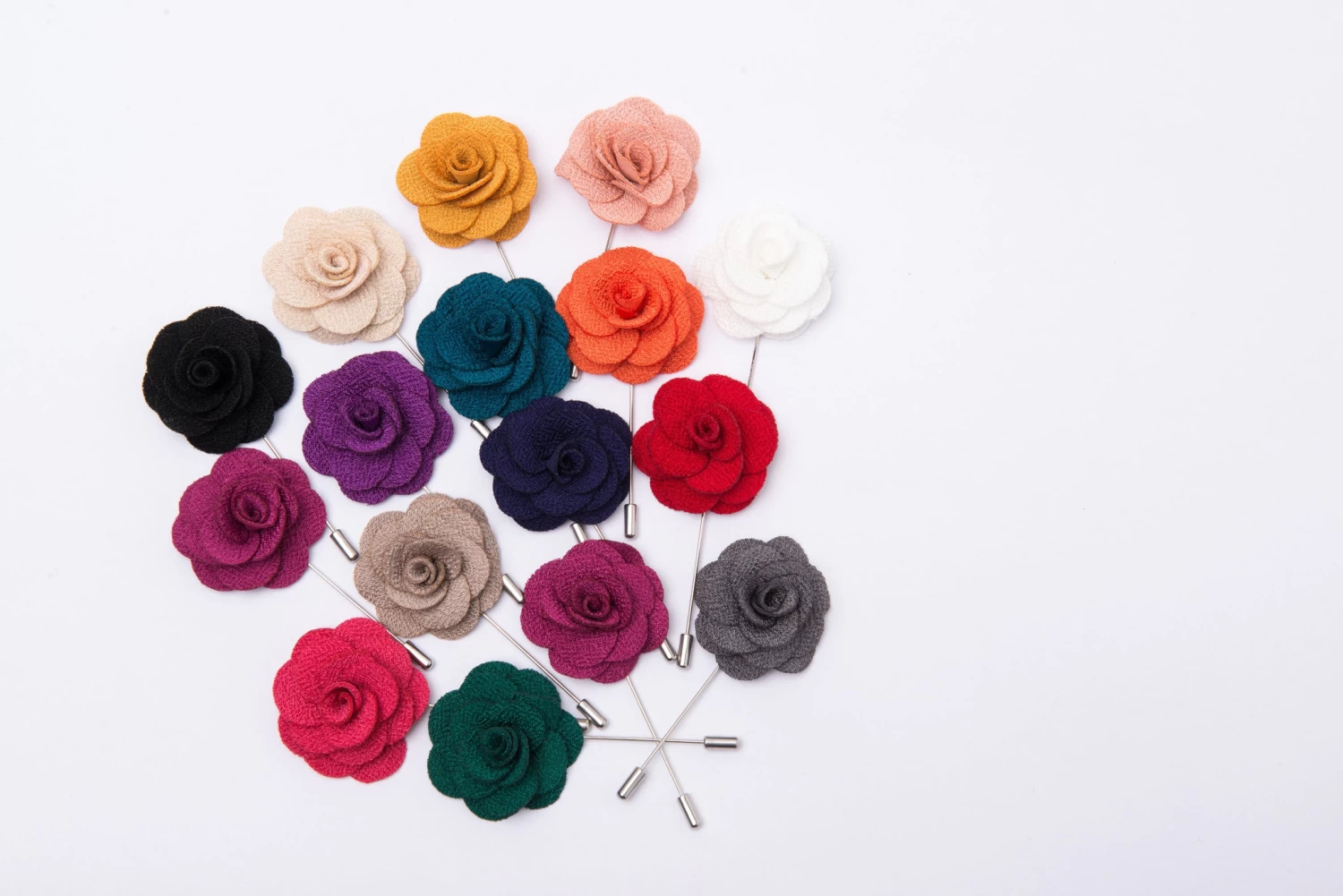 Marblehead Turquoise Lapel Flower - Image 4