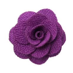Marblehead Purple Lapel Flower