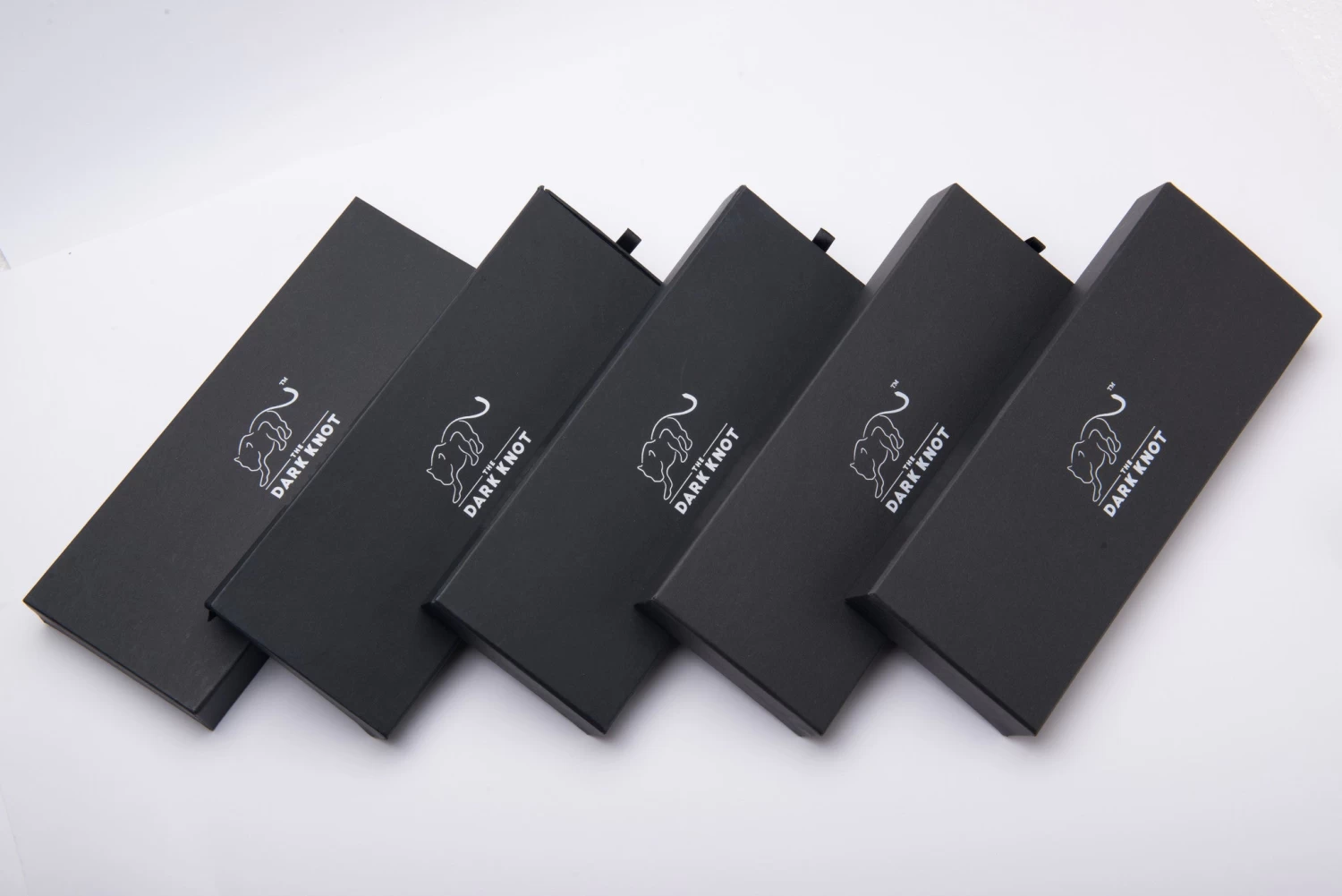 Colebrook Black Silk Tie - Image 4